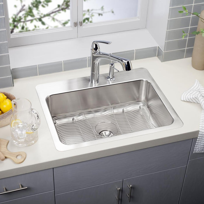 Elkay LKGT1041CR Gourmet Kitchen Faucet Pull-out Spray, Hi and Mid-rise Base Options Chrome
