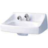 TOTO LT307A#01 Commercial Wall-Hung Sink with Soap Dispenser, Cotton White