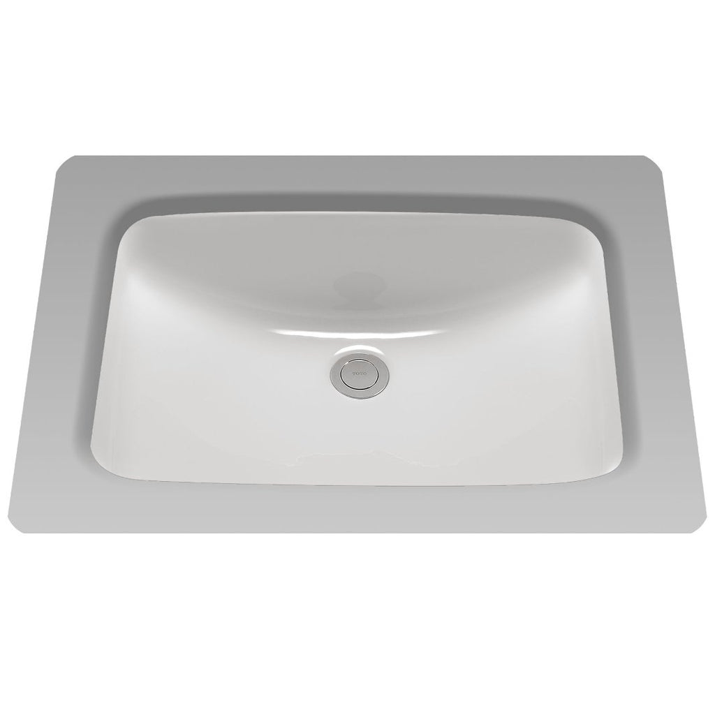 Toto LT542G#01 Bathroom Sink with CeFiONtect Ceramic Glaze in