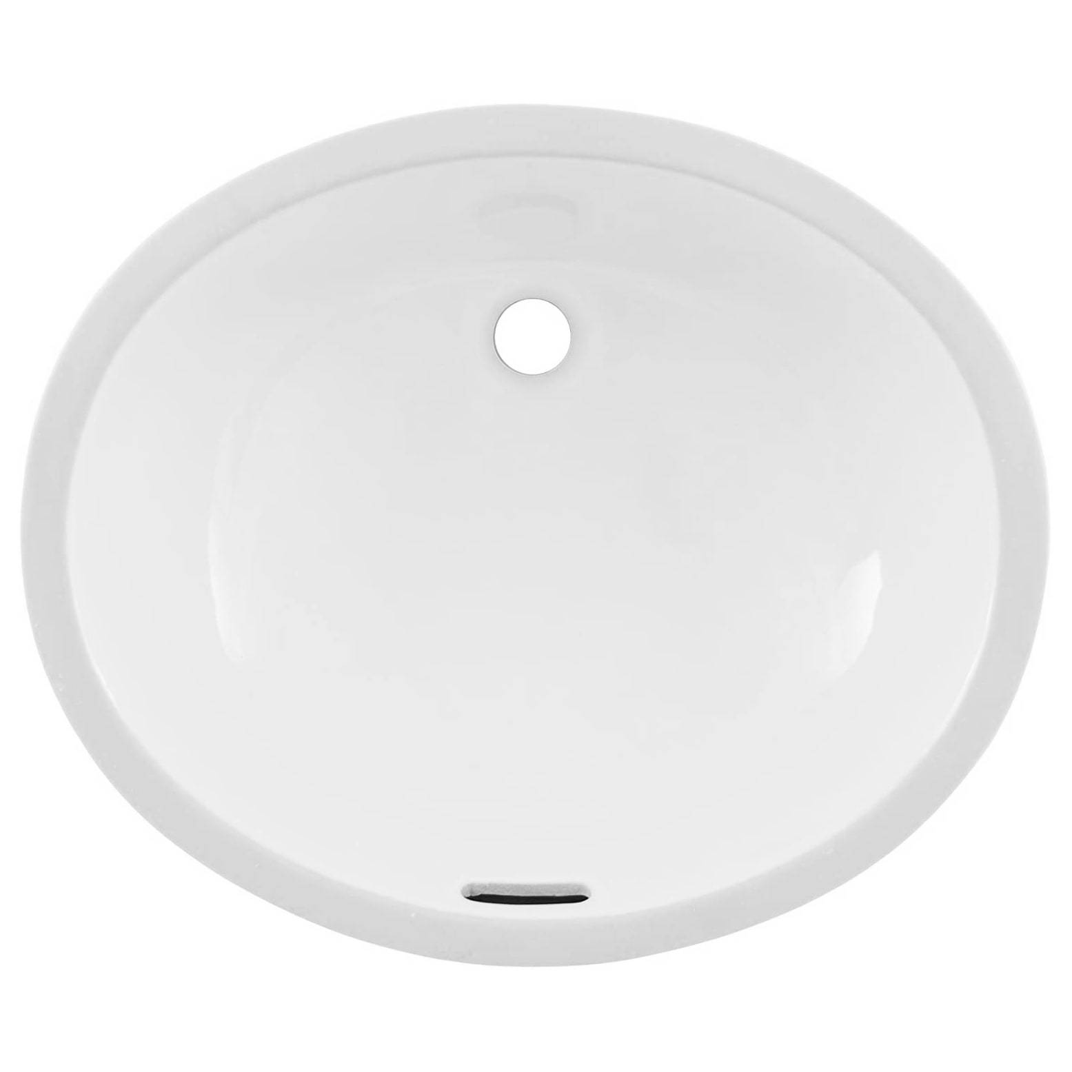 TOTO LT569#01 ADA Undercounter Bathroom Sink with Oval Bowl, White - SKU -  LT569#01