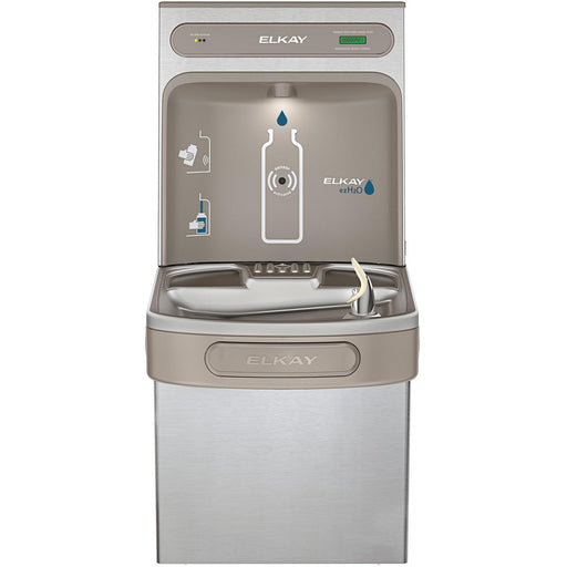 Elkay LZS8WSSK EZH2O Bottle Filling Station, Single ADA Water Cooler, Filtered 8 GPH Stainless Steel