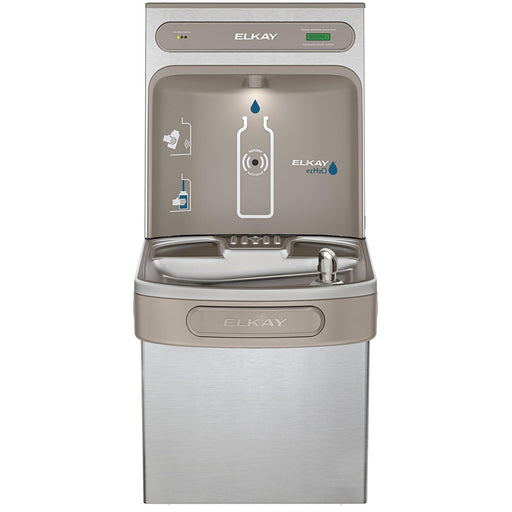 Elkay LZS8WSVRSK EZH2O Bottle Filling Station, Single ADA Water Cooler, Filtered 8 GPH Stainless Steel