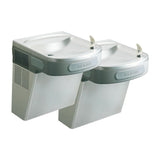 Elkay LZSTL8SC Versatile Water Cooler Wall Mount Bi-Level ADA Filtered, 8 GPH Stainless Steel