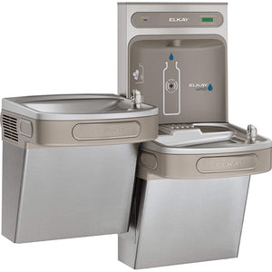 Elkay LZSTL8WSVRSC EZH2O Bottle Filling Station & Versatile Bi-Level ADA Cooler