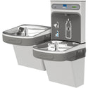 Elkay LZSTL8WSVRSK EZH2O Filling Station and Versatile Bi-Level ADA Water Cooler, Filtered 8 GPH