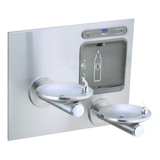 Elkay LZWS-EDFPBM117K EZH2O Filling Station, Integral SwirlFlo Fountain, Filtered