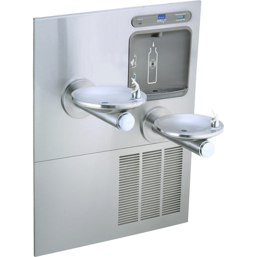 Elkay LZWS-LRPBM28K EZH2O Filling Station, Integral SwirlFlo Fountain, Refrigerated Filtered