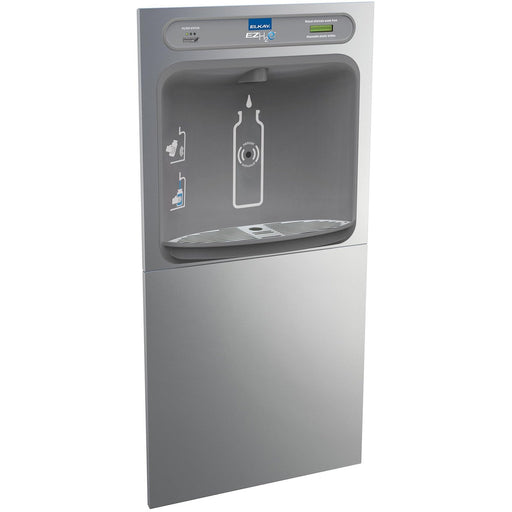 Elkay LZWSMDK EZH2O In-Wall Bottle Filling Station, Filtered Non-Refrigerated Stainless Steel