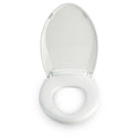 Brondell L60-EB LumaWarm Heated Nightlight Toilet Seat - Elongated, Biscuit - Bath4All