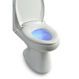 Brondell L60-EW LumaWarm Heated Nightlight Toilet Seat Elongated White