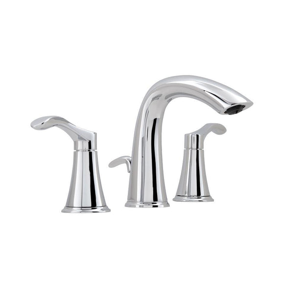 Miseno MNO311CP Bella-O Widespread Bathroom Faucet with Pop-Up Drain Assembly