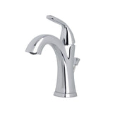 Miseno MNO611CP Elysa-V Single Hole Bathroom Faucet with Pop-Up Drain Assembly