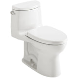 TOTO MS604124CEFG#11 UltraMax II One-Piece Elongated Toilet with SoftClose Seat and Washlet+ Compatibility in Colonial White