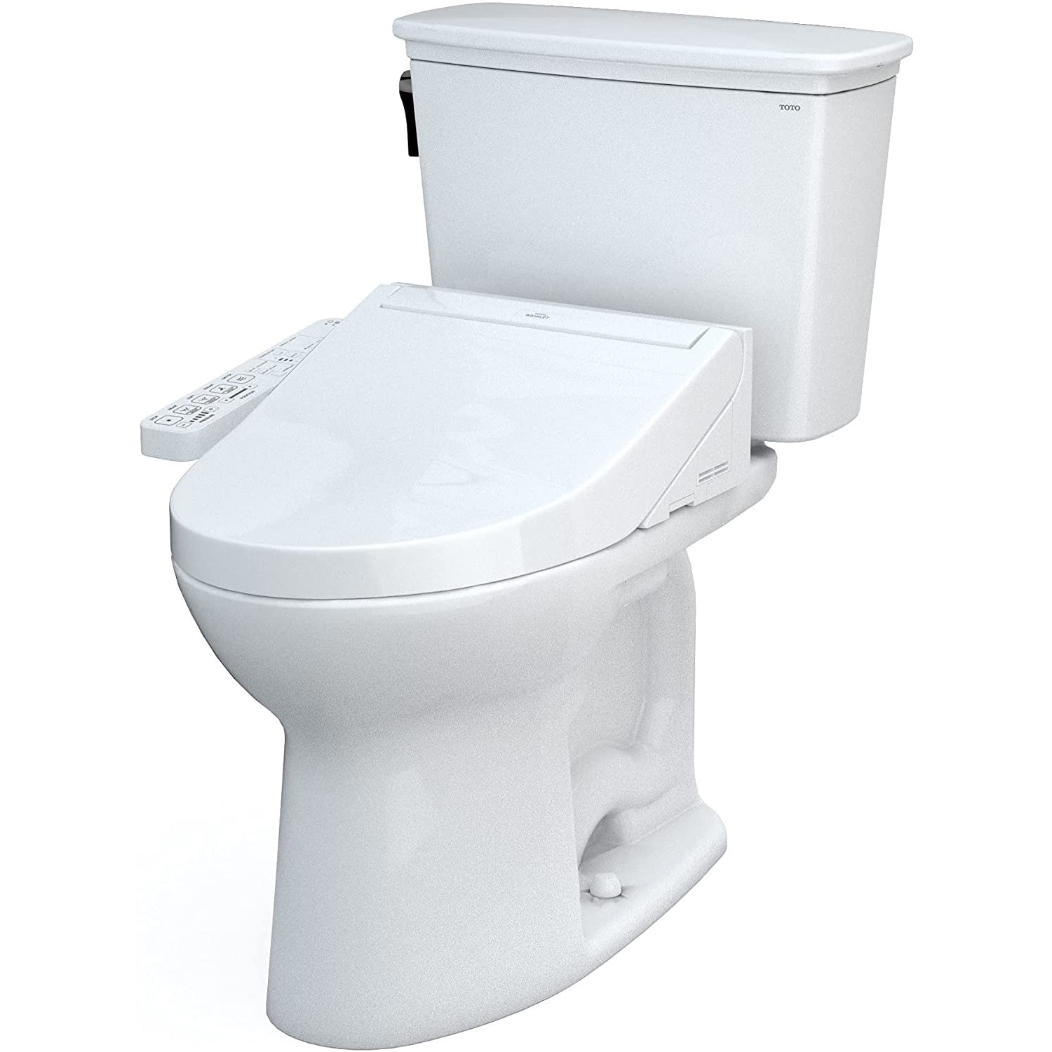 TOTO MW7863074CEFG#01 Drake 2-Piece Toilet with Washlet+ Bidet 