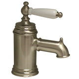 Whitehaus N21-P-BN Fountainhaus Single Hole/Single Lever Bathroom Faucet
