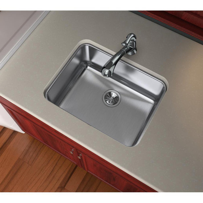 Elkay PLAUH211510 Pursuit Stainless Steel 23-1/2" x 18-1/4" x 10", 1-Bowl Undermount Laundry Sink