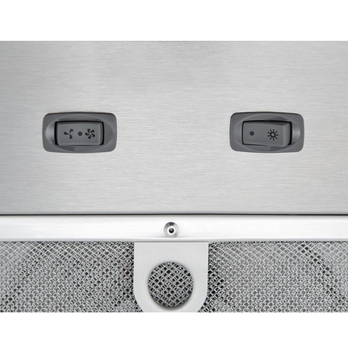 Broan PM300SS 21" Custom Range Hood Power Pack, 300 Max Blower CFM, Stainless Steel
