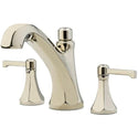 Pfister RT6-5DED Arterra Double Handle Complete Roman Tub Trim in Polished Nickel