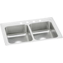 Elkay PSR33193 Celebrity Stainless Steel 33" x 19-1/2" x 7-1/8", 2-Bowl Top Mount Kitchen Sink