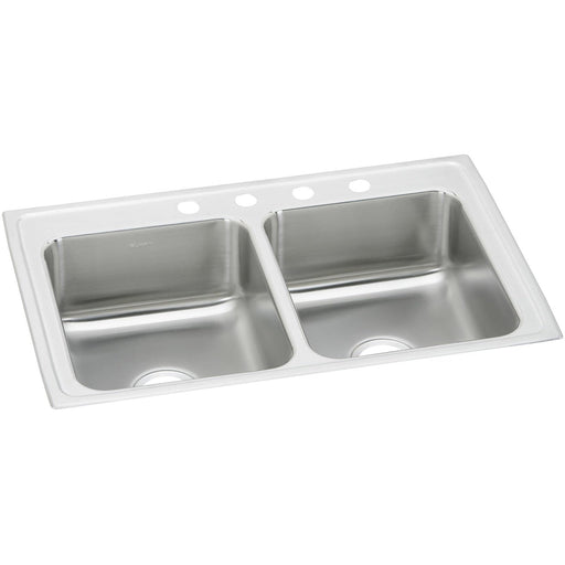Elkay PSR33193 Celebrity Stainless Steel 33" x 19-1/2" x 7-1/8", 2-Bowl Top Mount Kitchen Sink