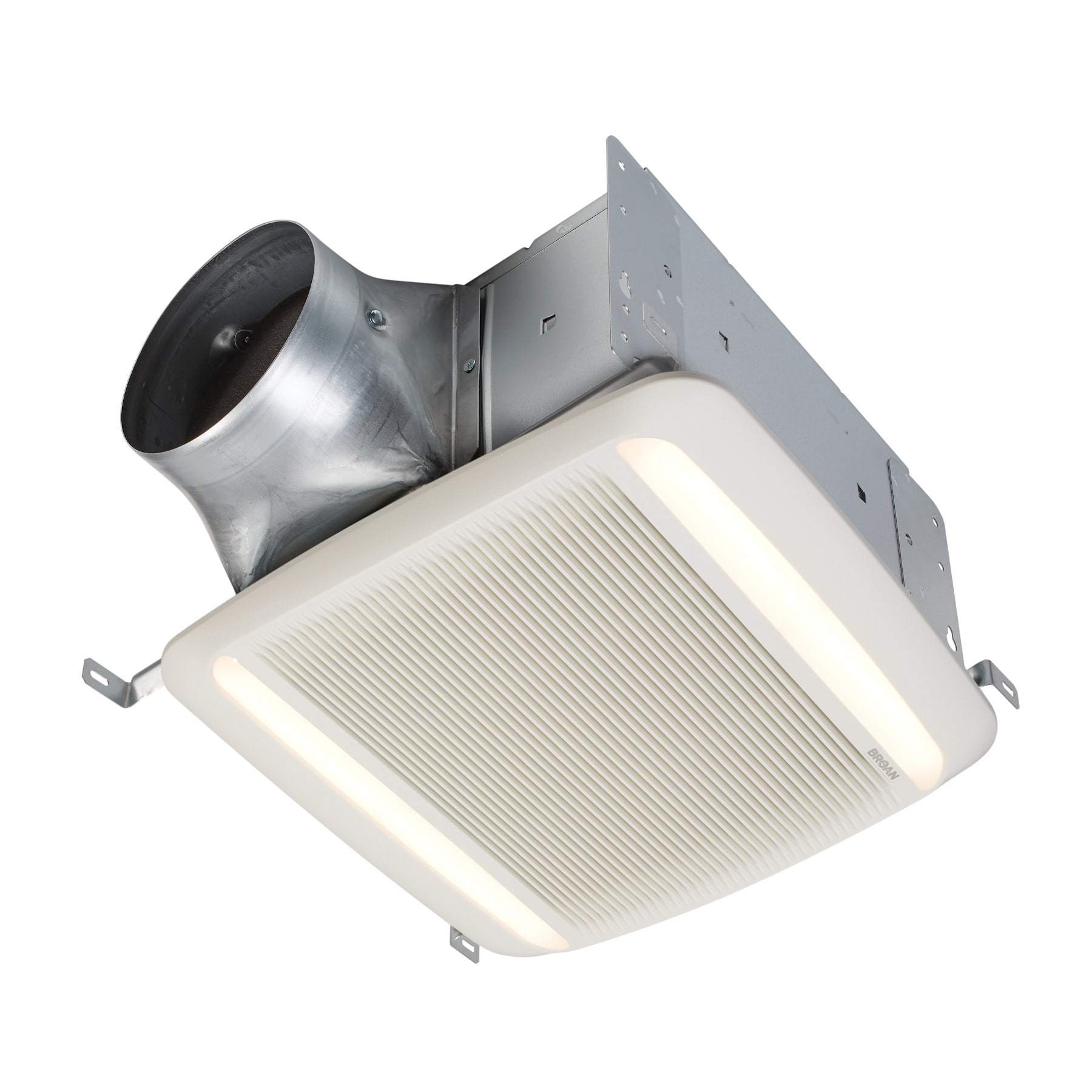 QTDC Series 110 CFM-150 CFM Bathroom Exhaust Fan with LED, ENERGY STAR QTDC Series 110 CFM-150 CFM Bathroom Exhaust Fan with LED, ENERGY STAR