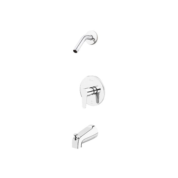Pfister R89-0700 Pfirst Modern Tub and Shower, Trim Only Less Showerhead