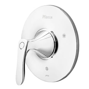 Pfister R89-1WRC Weller Tub and Shower Valve Only Trim in Polished Chrome