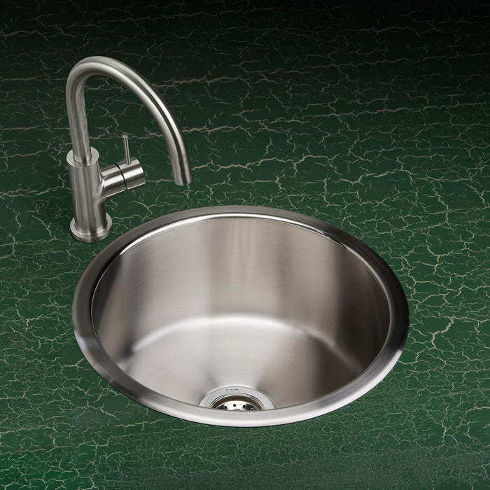 Elkay LK7921SSS Allure Single Hole Kitchen Faucet with Lever Handle Satin Stainless Steel