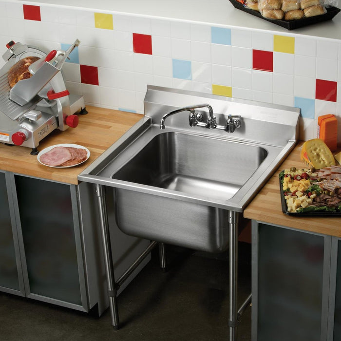 Elkay RNSF81182 Rigidbilt 27 x 29-3/4 x 12-3/4" Floor Mount, Scullery Sink