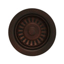 Whitehaus RNW35-MB 3.5" Basket Strainer