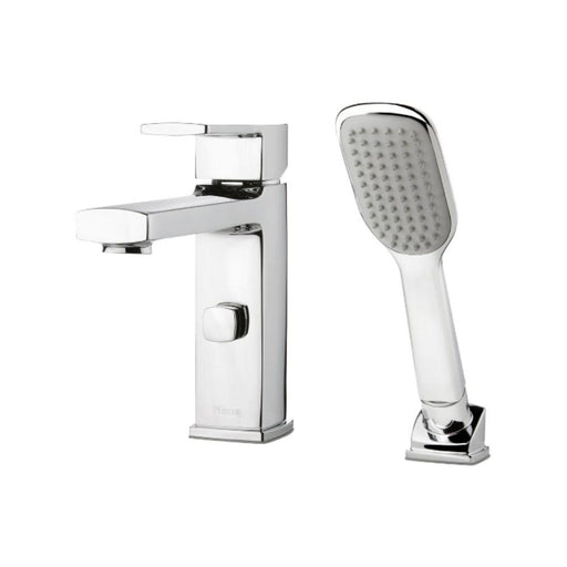Pfister RT6-2DAC Deckard Single Handle Roman Tub Trim, Handheld Shower in Chrome