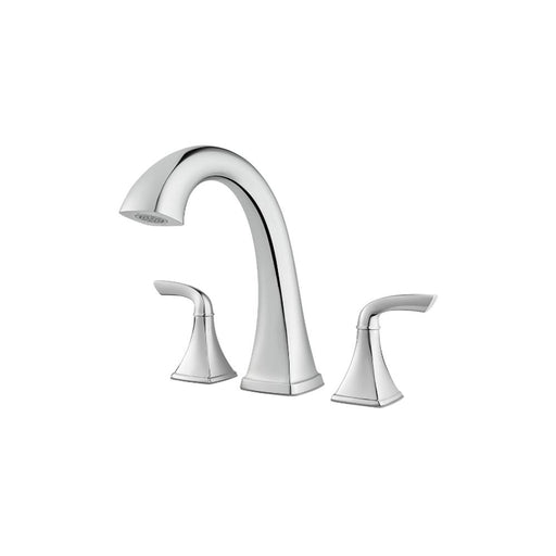 Pfister RT6-5BSC Bronson Double Handle Complete Roman Tub Trim in Polished Chrome