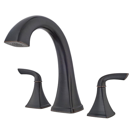 Pfister RT6-5BSY Bronson Double Handle Complete Roman Tub Trim in Tuscan Bronze