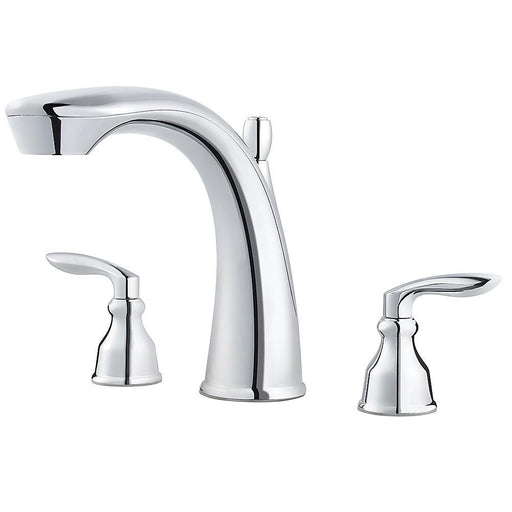 Pfister RT6-5CB1C Avalon Double Handle Roman Tub Trim in Polished Chrome