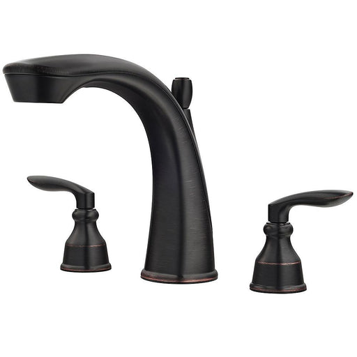 Pfister RT6-5CB1Y Avalon Double Handle Roman Tub Trim in Tuscan Bronze