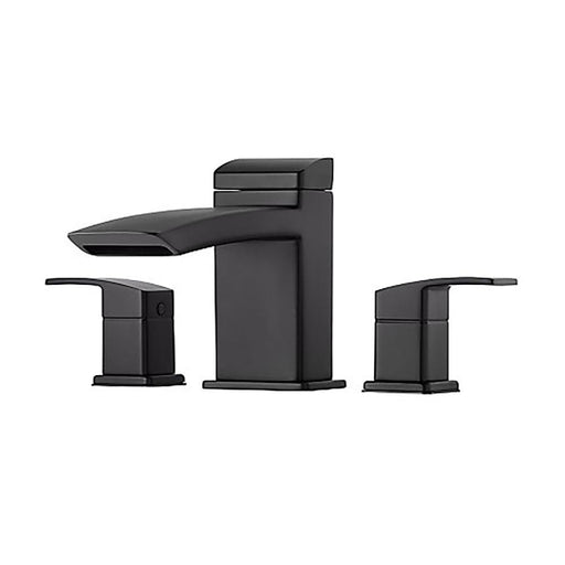 Pfister RT6-5D1B Kenzo Double Handle Roman Tub Faucet, Black