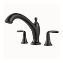 Pfister RT6-5MGY Northcott Double Handle Roman Tub Trim in Tuscan Bronze