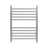 Amba RSWP-B Radiant Square Plug-In Towel Warmer with 10 Straight Bars, Brushed Finish