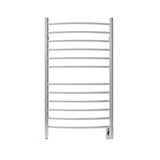 Amba RWHL-CP Radiant Large Hardwired Curved Towel Warmer with 12 Curved Bars, Polished Finish
