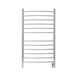 Amba RWHL-CP Radiant Large Hardwired Curved Towel Warmer with 12 Curved Bars, Polished Finish