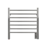 Amba RWHS-SP Radiant Small Hardwired Towel Warmer with 7 Straight Bars, Polished Finish