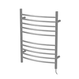 Amba RWP-CB Radiant Plug-in Towel Warmer with 10 Curved Bars, Brushed Finish