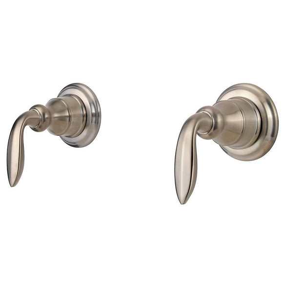 Pfister S10-400K Avalon Tub and Shower Faucet, Metal Lever Handles in Brushed Nickel