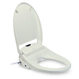 Brondell Swash 1400 Luxury Bidet Round Toilet Seat in Biscuit with Dual Nozzles, Heated - Bath4All