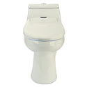 Brondell Swash 1400 Luxury Elongated Bidet Toilet Seat with Dual Nozzles, Biscuit Color, Heated - Bath4All