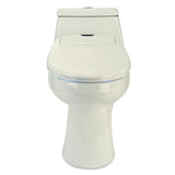 Brondell Swash 1400 Luxury Bidet Round Toilet Seat in Biscuit with Dual Nozzles, Heated - Bath4All