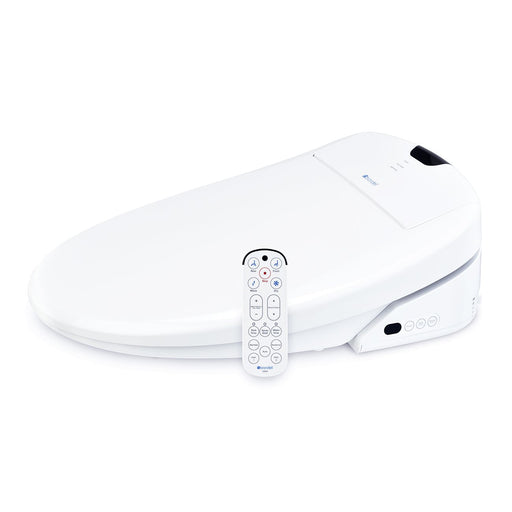 Brondell Swash 1400 Luxury Elongated Heated Bidet Toilet Seat with Dual Nozzles (white) - Bath4All