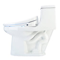 Brondell Swash 1400 Luxury Bidet Round Toilet Seat in White with Dual Nozzles - Bath4All