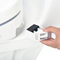Brondell Swash 1400 Luxury Bidet Round Toilet Seat in White with Dual Nozzles - Bath4All