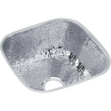 Elkay SCUH1212SH Stainless Steel 14-1/8" x 14-1/8" x 6-1/2", 1-Bowl Undermount Bar Sink